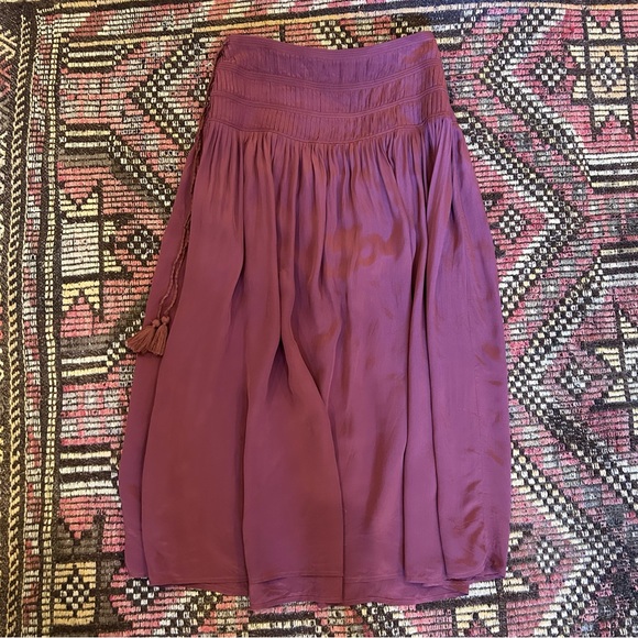 Sea NY Hemingway Micro-pleat Viscose Midi Skirt size 4 - Picture 2 of 5